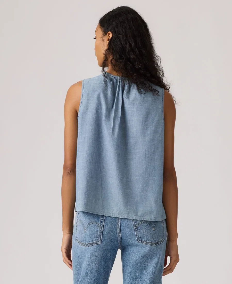 Блузка без рукавов Luella Levi's, Breezy Blues — фото 4