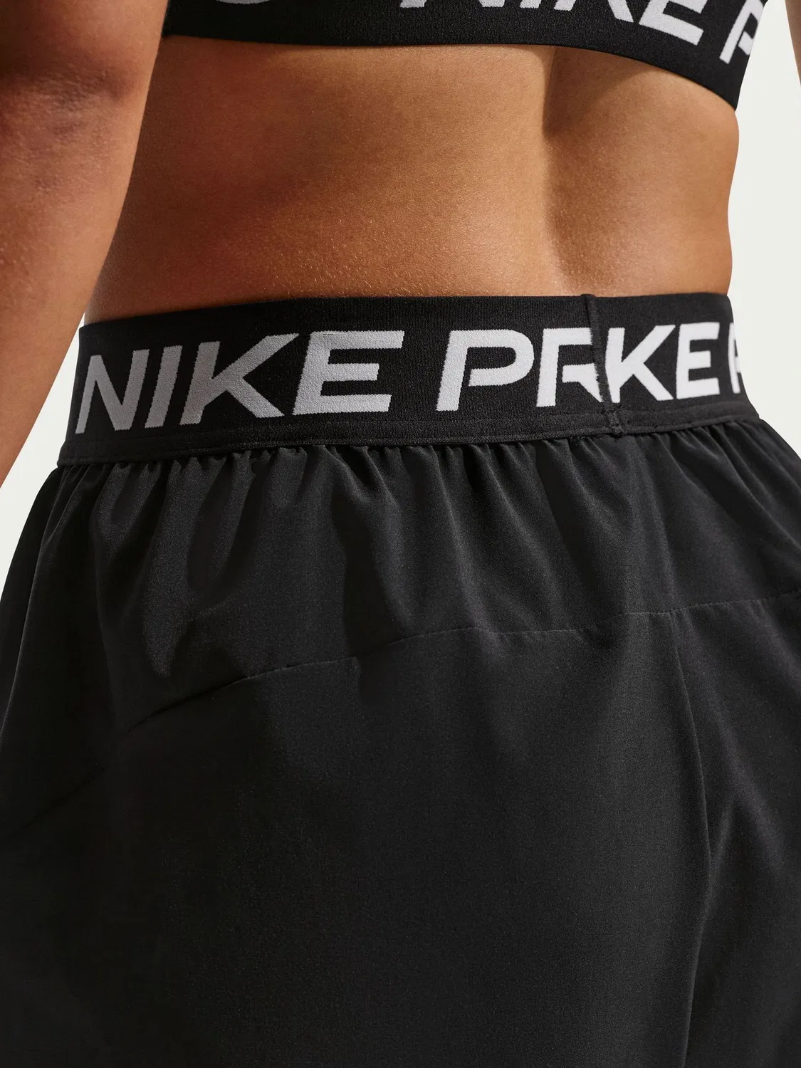 Шорты 2-в-1 Nike Pro, черный — фото 3