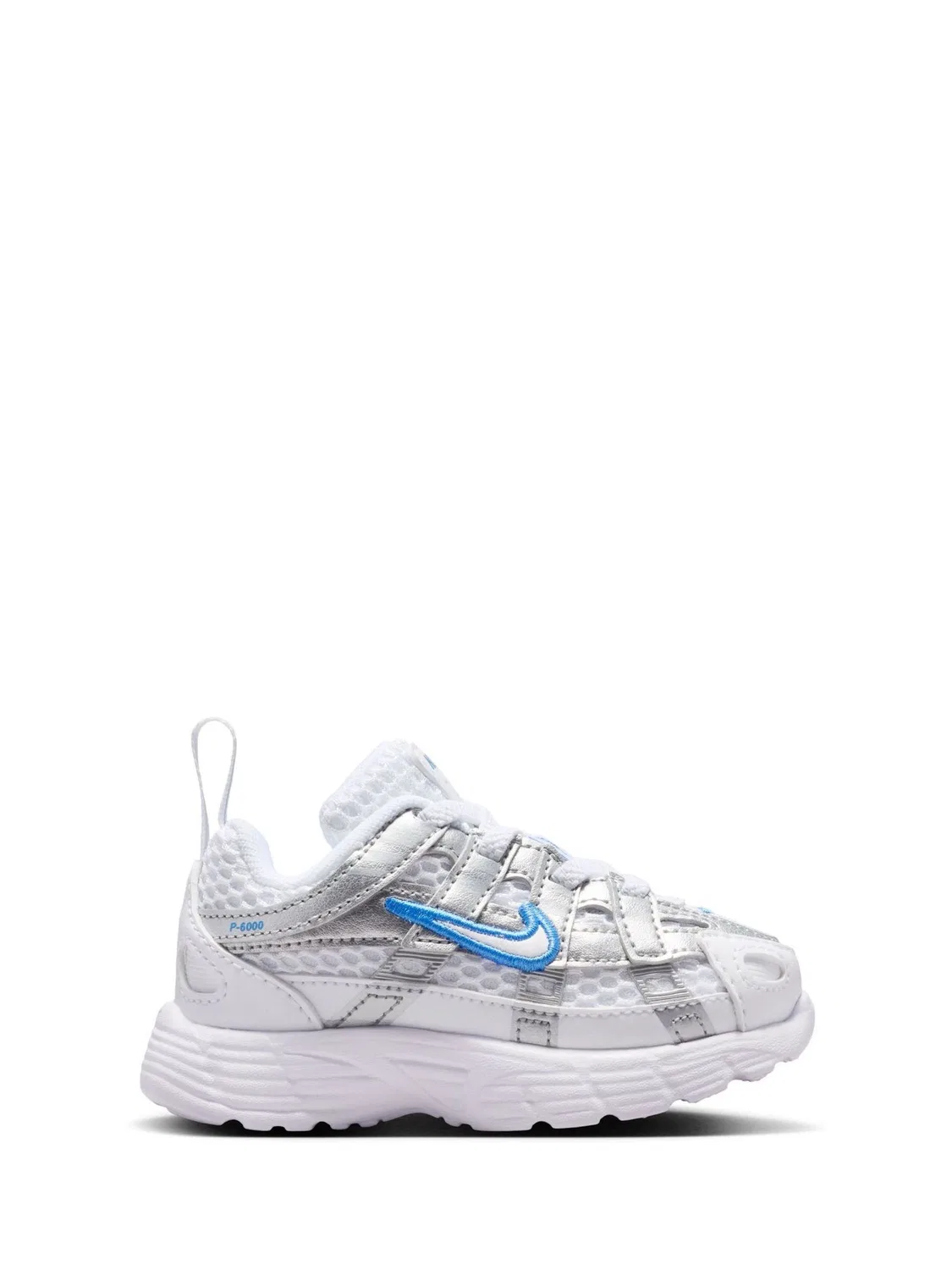 Кроссовки P-6000 Nike, бело-серебристо-голубой