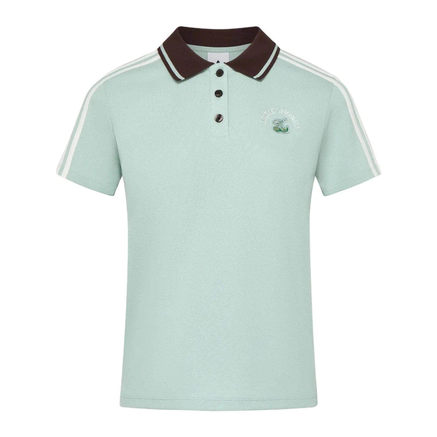 Женское поло Smoke Green Adidas Originals