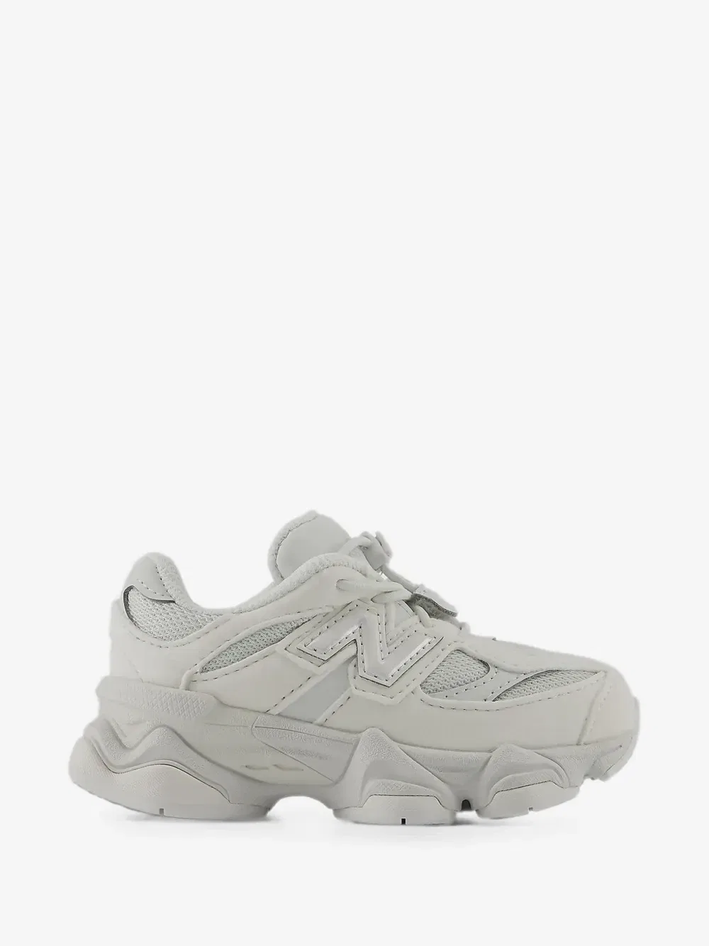 Кроссовки с панелями New Balance Kids, серый