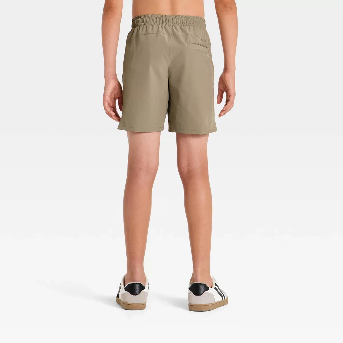 Детские шорты для мальчиков легкие с принтом Hybrid Shorts KIDS PERFORMANCE, Light Taupe — фото 2