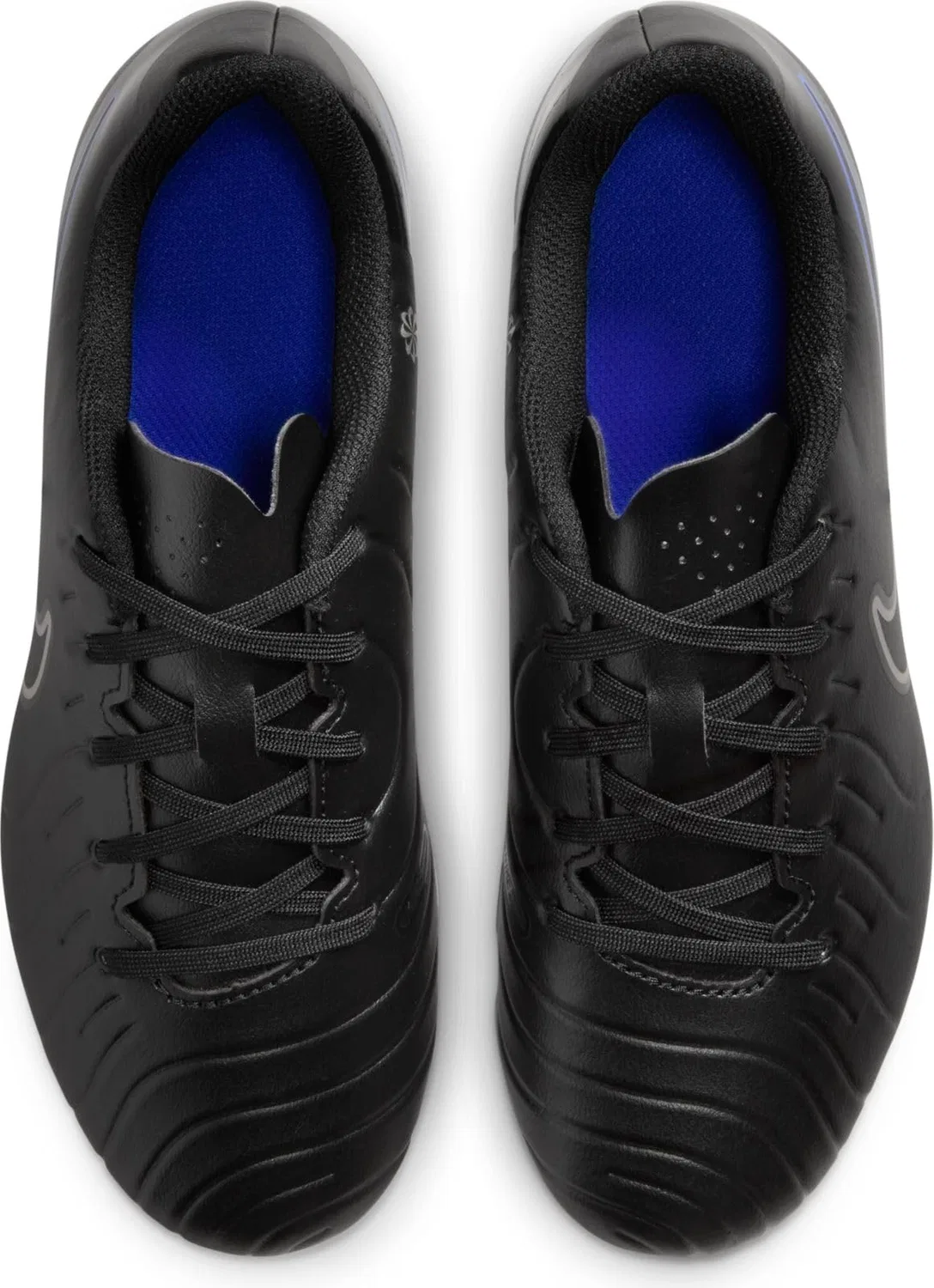 Детские бутсы для мальчиков с длинным рукавом Jr Zoom Superfly 9 Academy Ag NIKE, Black Chrome Hyper Royal — фото 3