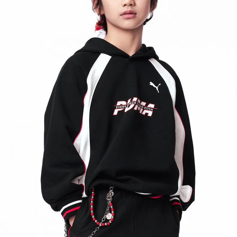Детская худи PUMA, Черный — фото 4