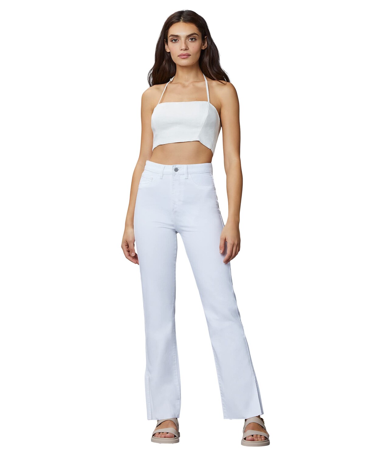 

Джинсы DL1961, Emilie Straight in White Raw
