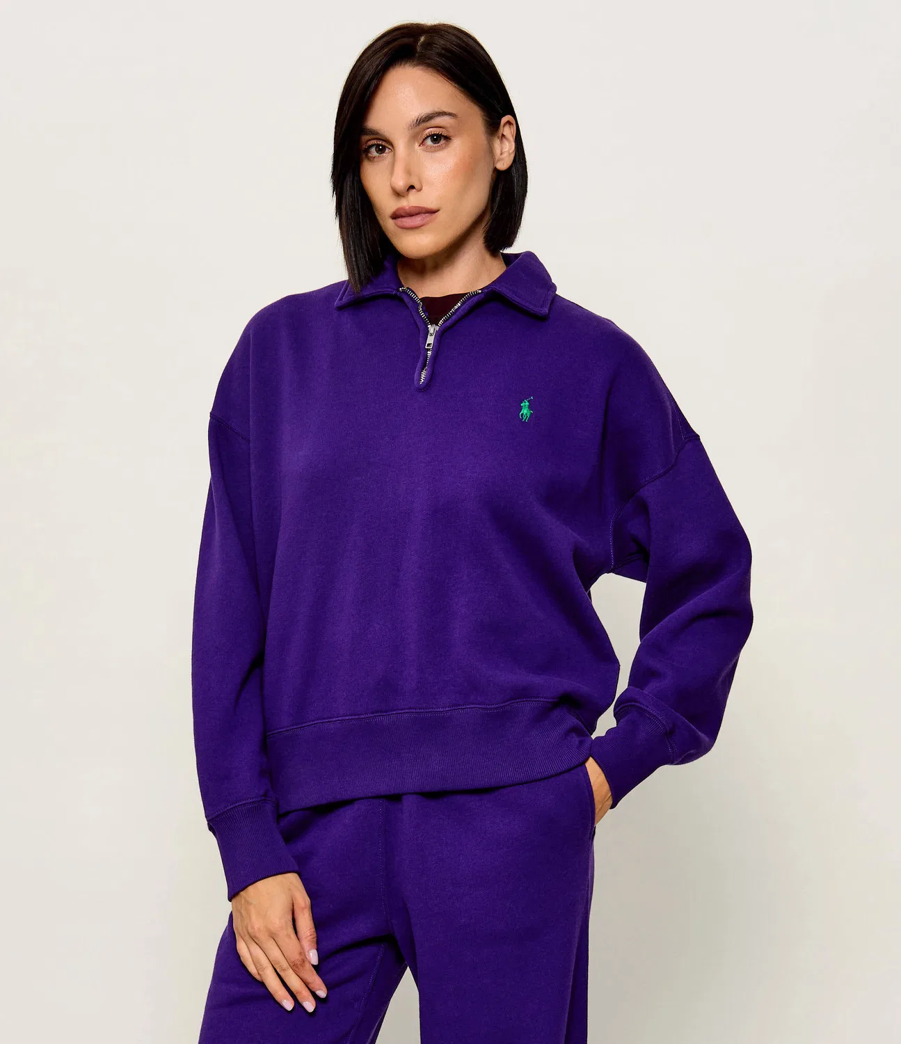 Худи с молнией Polo Ralph Lauren, Viola