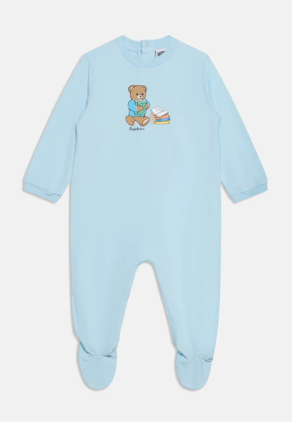 Подарочный набор из 2 комбинезонов для малыша Moschino, Baby Sky School — фото 3