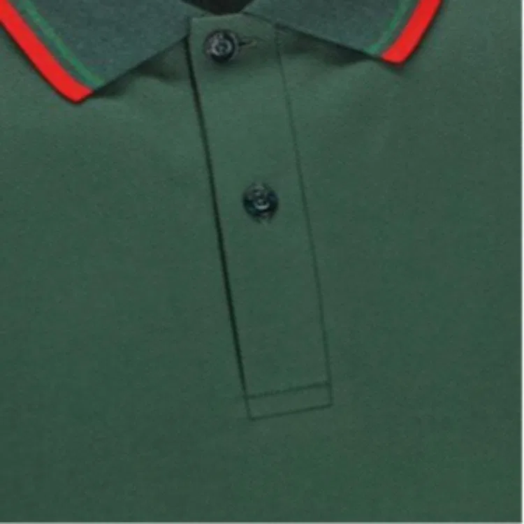 Мужское поло GUCCI Dark Green — фото 4