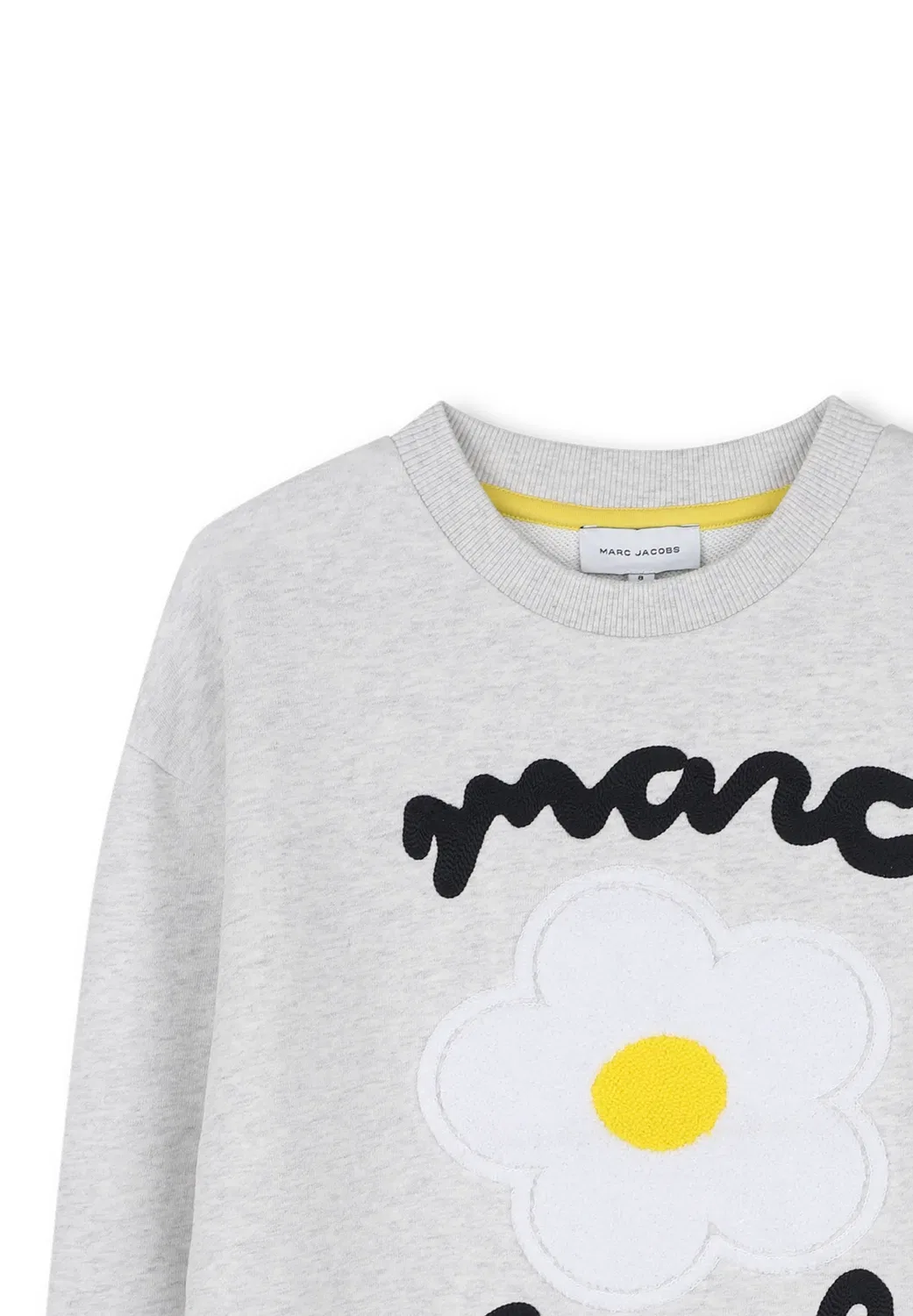 Толстовка - толстовка Marc Jacobs Kids, Light Heather Gray — фото 3