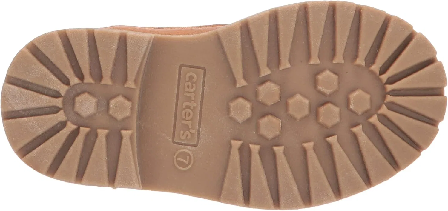 Детские ботинки для мальчиков с принтом Cf21m08b-trail-grey Carter's, Tan — фото 4