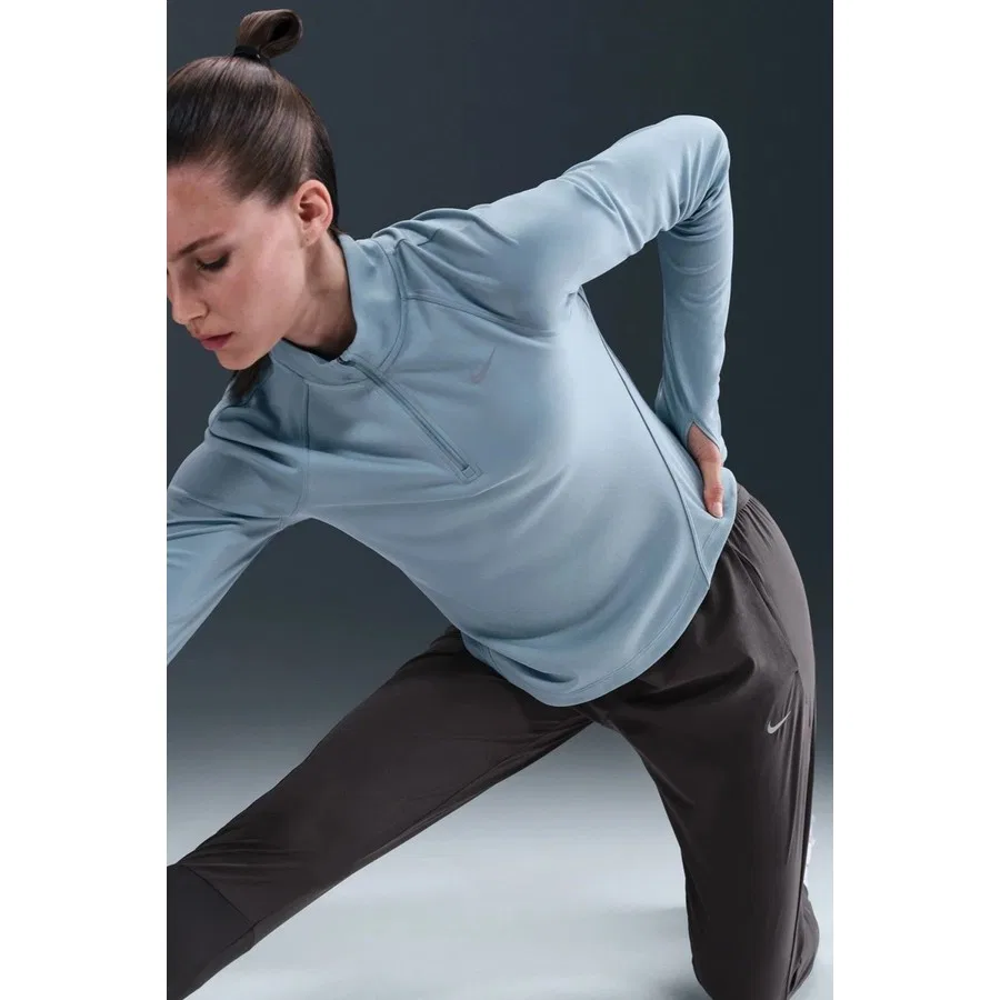 Женские спортивные штаны Nike Swift Dri-FIT Mid-Rise, Серый — фото 3