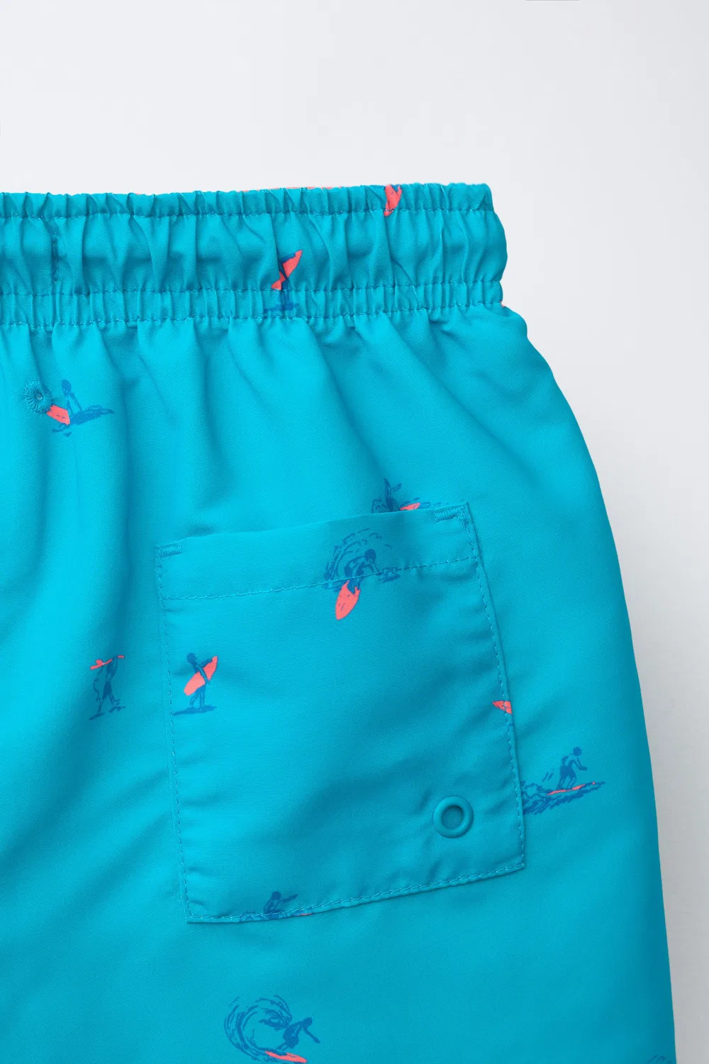 Шорты для плавания Surfers для детей от 6 до 14 лет ZARA, Turquoise — фото 4
