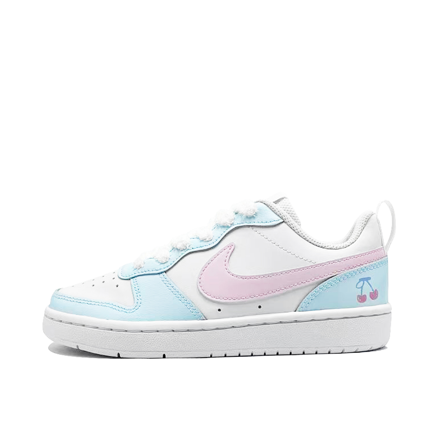 

Детские скейтерские кеды Court Borough Nike, розовый