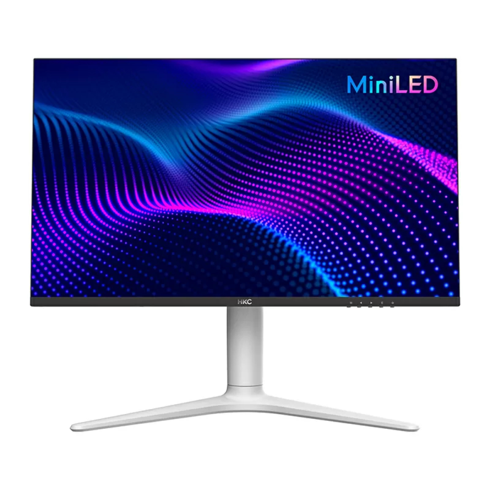 

Игровой монитор HKC XG272Q MAX, 27", QHD 2560x1440, 240 Гц, Fast VA, Mini LED, белый