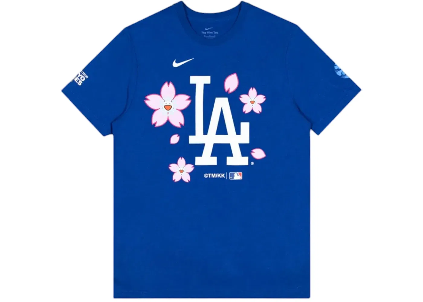 Мужская футболка с принтом Nike x Takashi Murakami x MLB World Tour Tokyo Series 2025 Dodgers S/S Tee, Blue