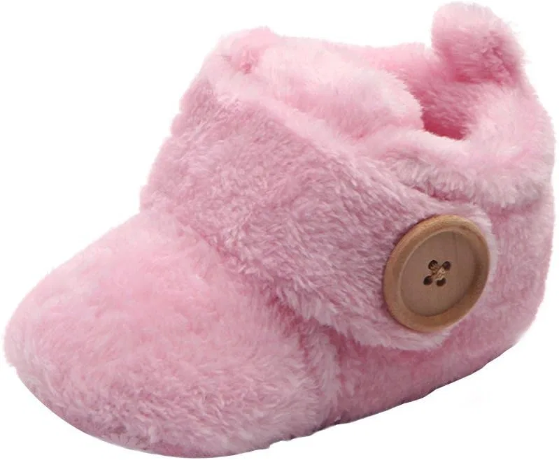 Детские туфли для девочек с круглым носком, модель Size 7 Girls Dress Shoes, Pink — фото 3