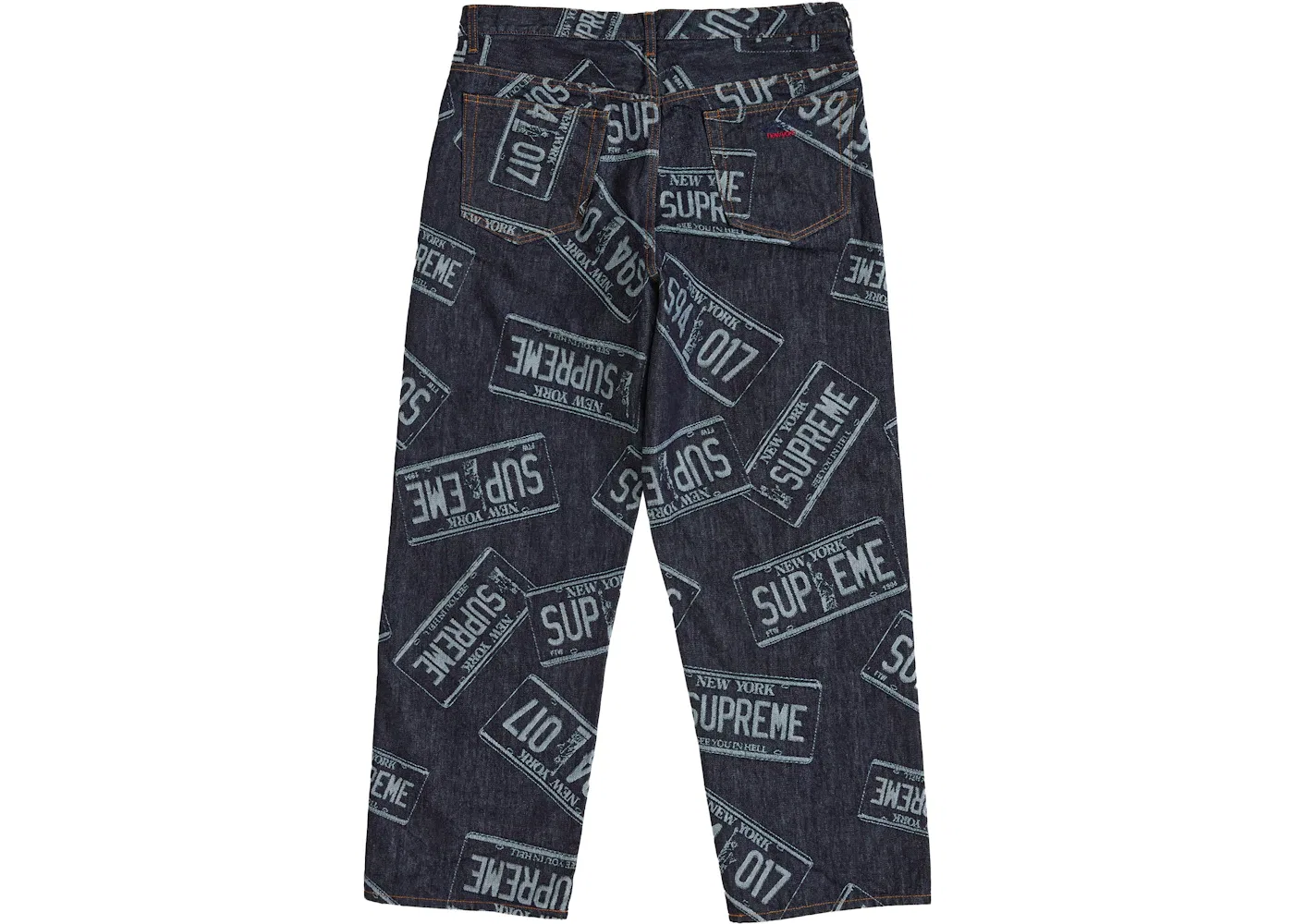 Мужские джинсы мешковатого кроя Supreme Jean, Rigid Indigo — фото 2