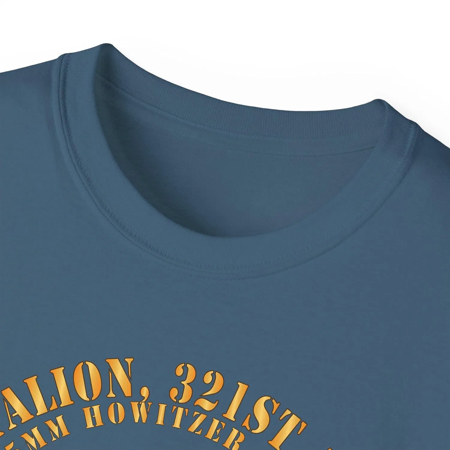 Мужская футболка классическая Gildan 2000, Indigo Blue — фото 3