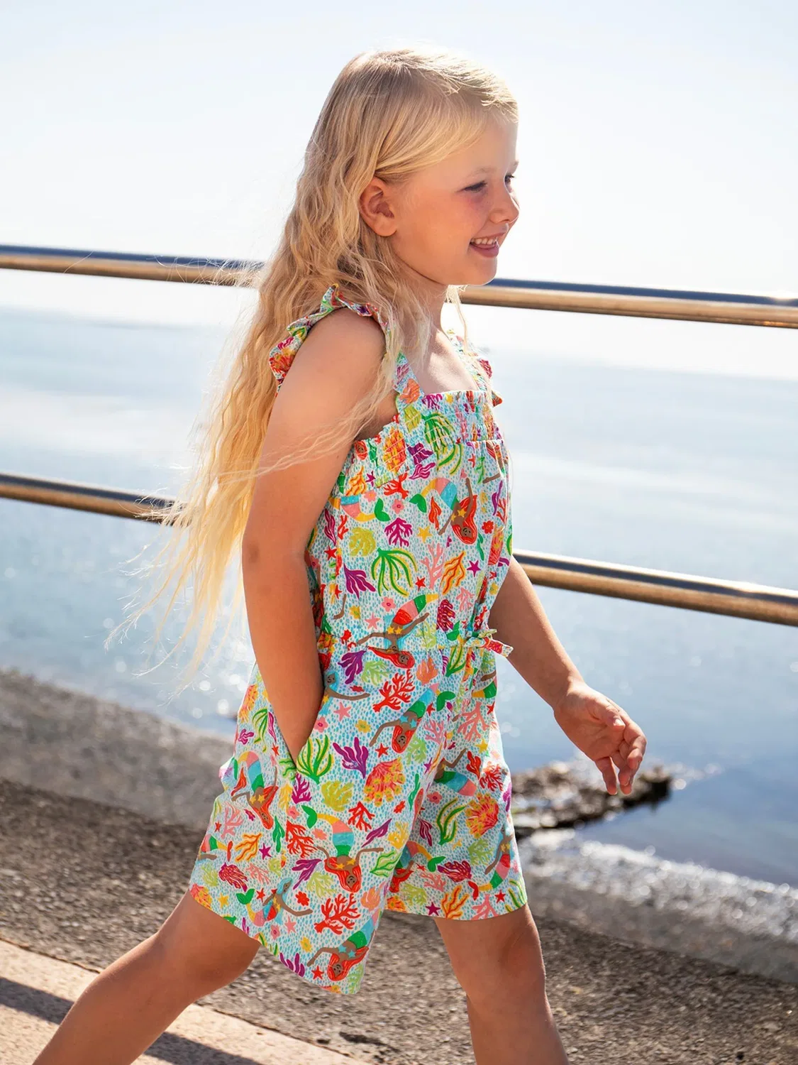 Комбинезон Frugi White Laurel