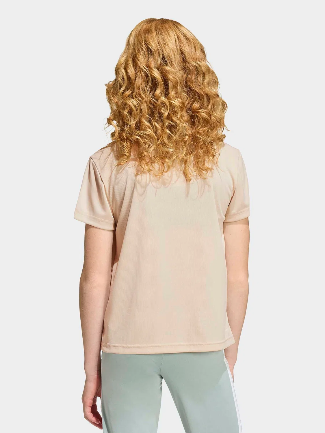 Футболка тренировочная adidas Essentials Cream adidas, кремовый — фото 2