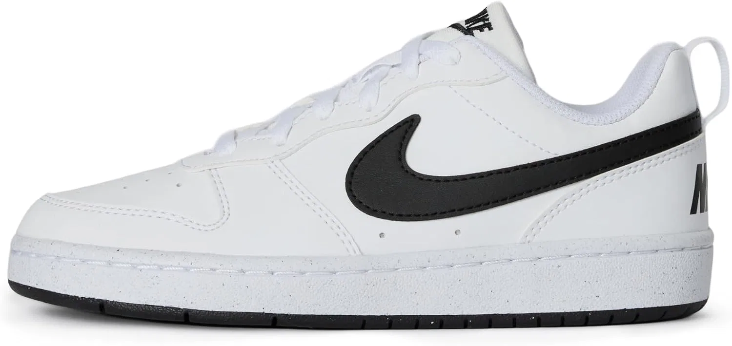 Детские кроссовки для девочек Court Borough Low Recraft Nike, White/Black