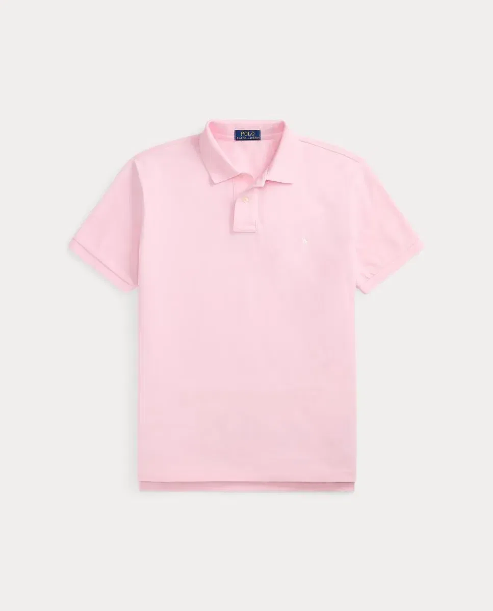 Мужское поло Regular fit из пике Rosa Pastel Polo Ralph Lauren — фото 4