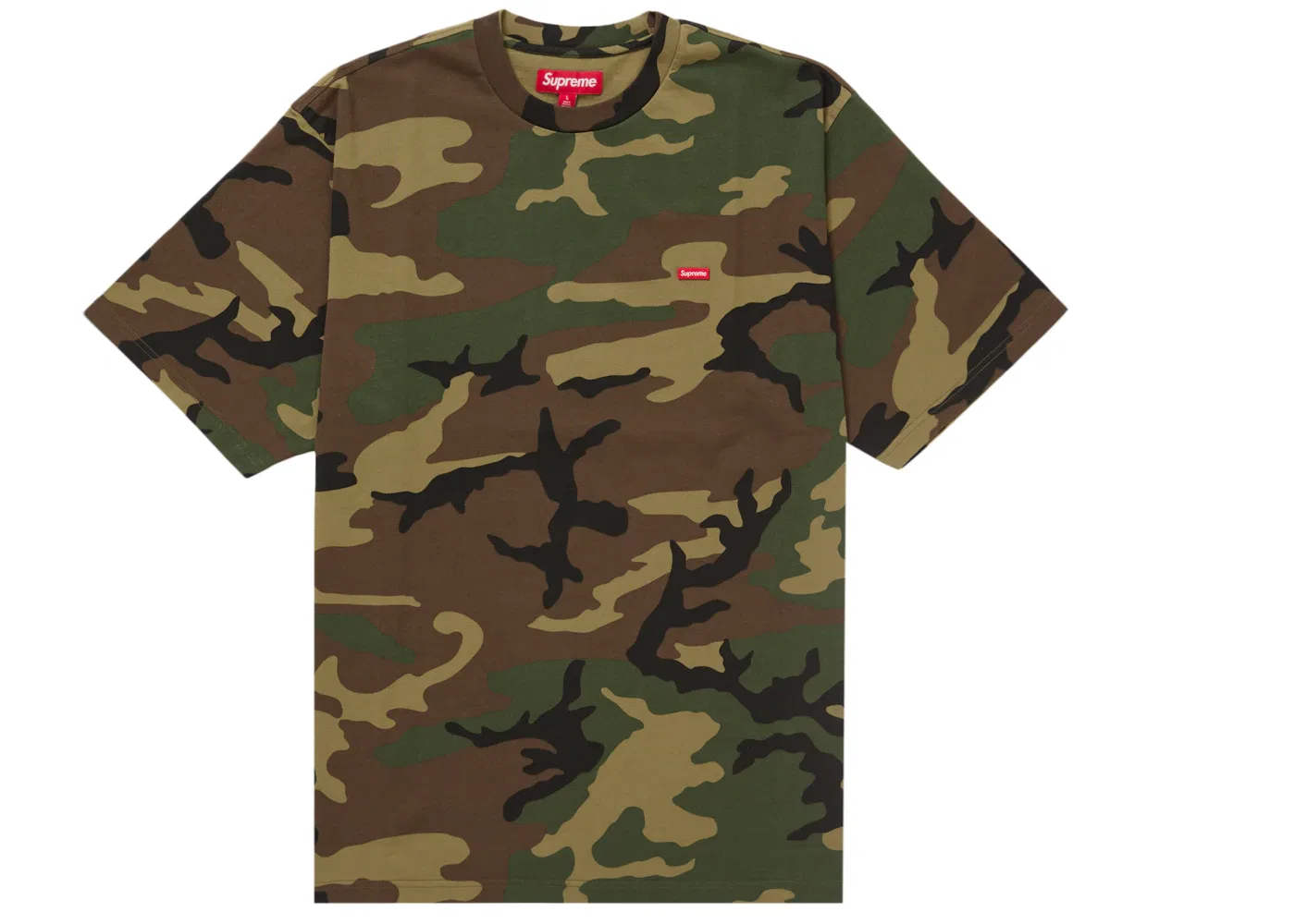 Мужская футболка с камуфляжным принтом Tee (SS25) Supreme, Camo