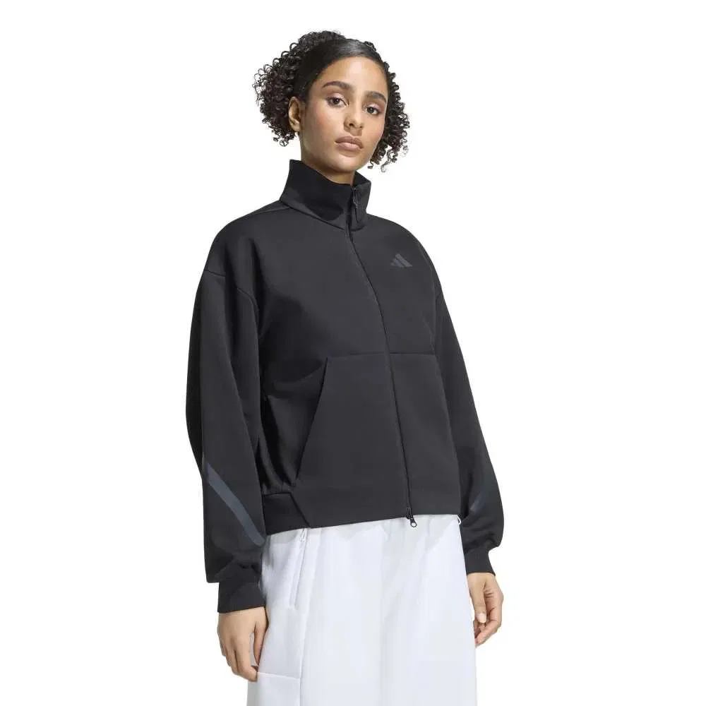 Женская куртка с воротником-стойкой Z.N.E. Adidas, Black