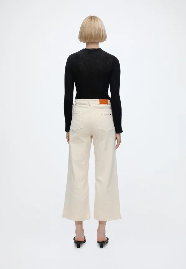 Брюки джинсовые Wide leg washed essential Tommy Hilfiger, muslin — фото 3