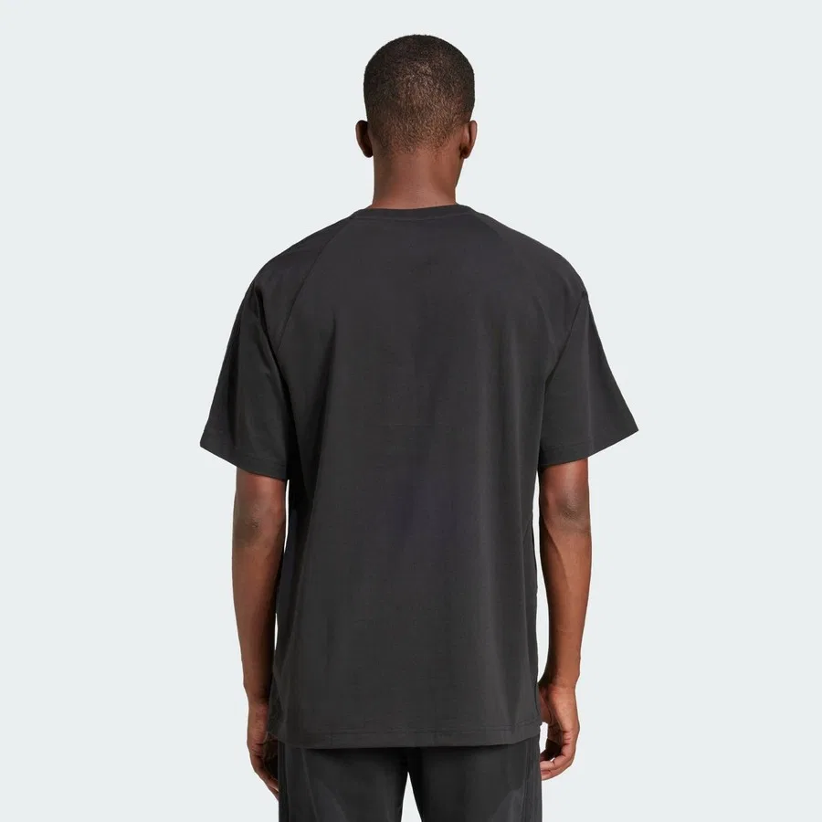 Футболка с длинным рукавом Premium Essentials Tee adidas, Черный — фото 2