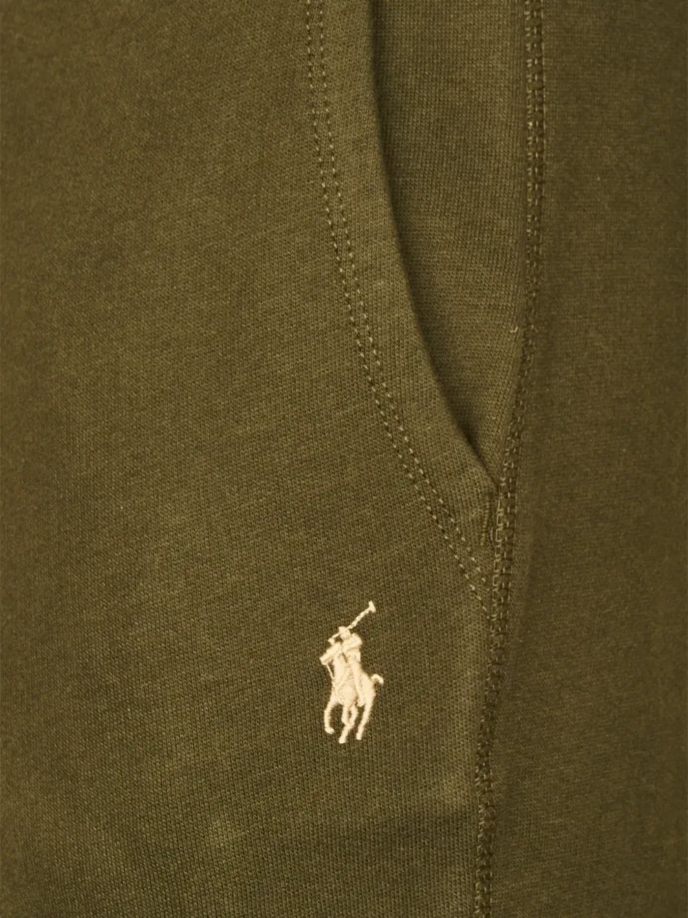 Спортивные брюки с кулиской и вышитым логотипом Polo Ralph Lauren, зеленый — фото 3