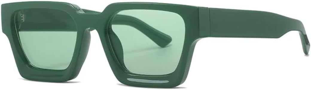 

Классические панк-солнцезащитные очки для женщин и мужчин, винтажные, с леопардовым принтом, для активного отдыха, с защитой от УФ-излучения UV400 UATXTAU, C6green-green