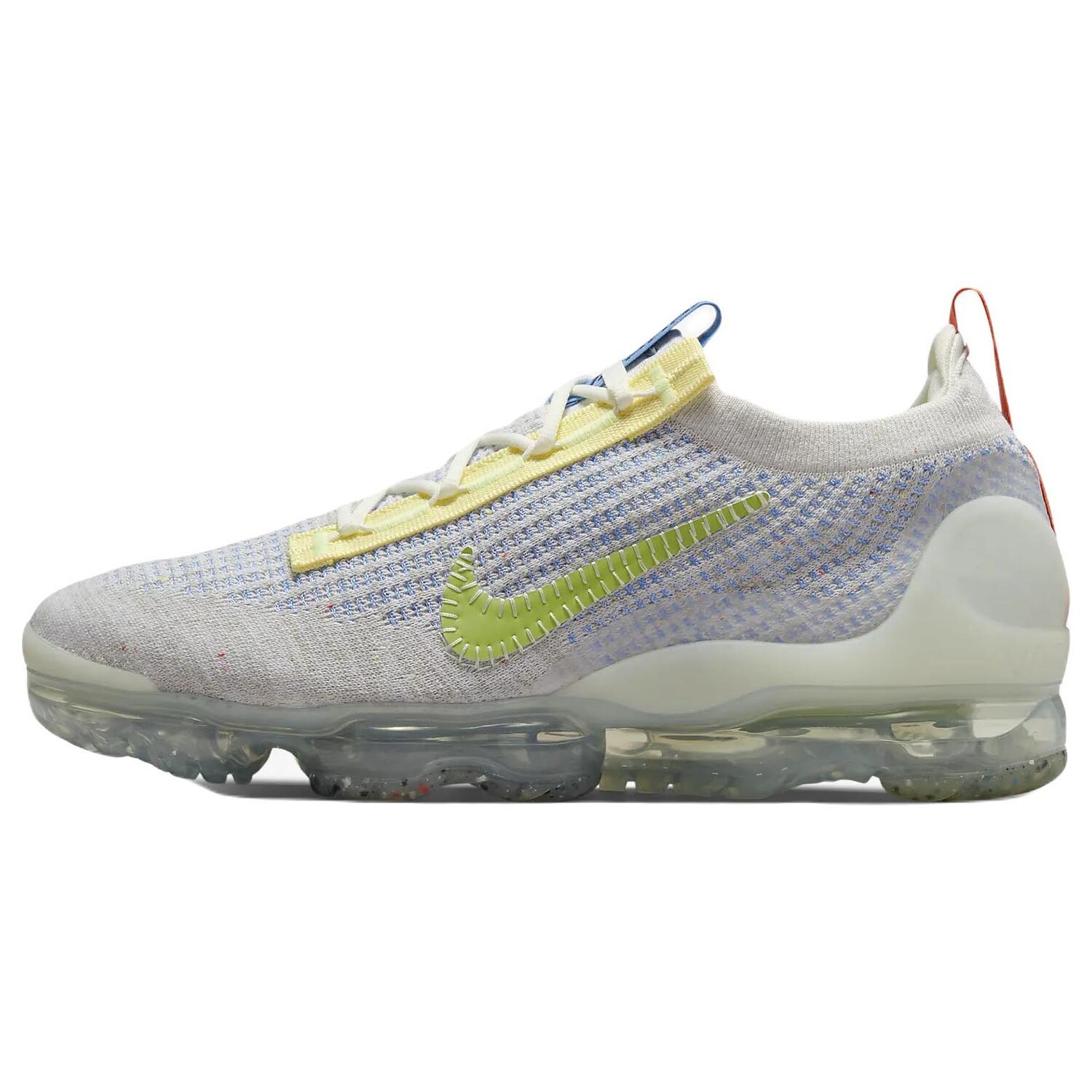 

Кроссовки Nike Air VaporMax 2021 FK, бежевый/синий/зеленый