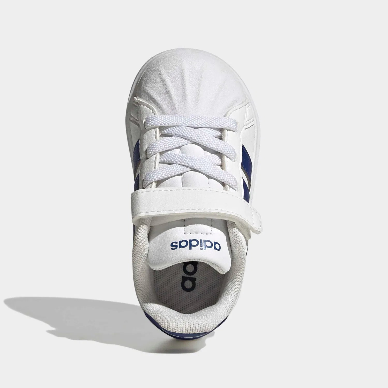 Детские кроссовки с мыском из резины Adidas Sportswear, Cloud White/Mystery Ink/Ftwr White — фото 4