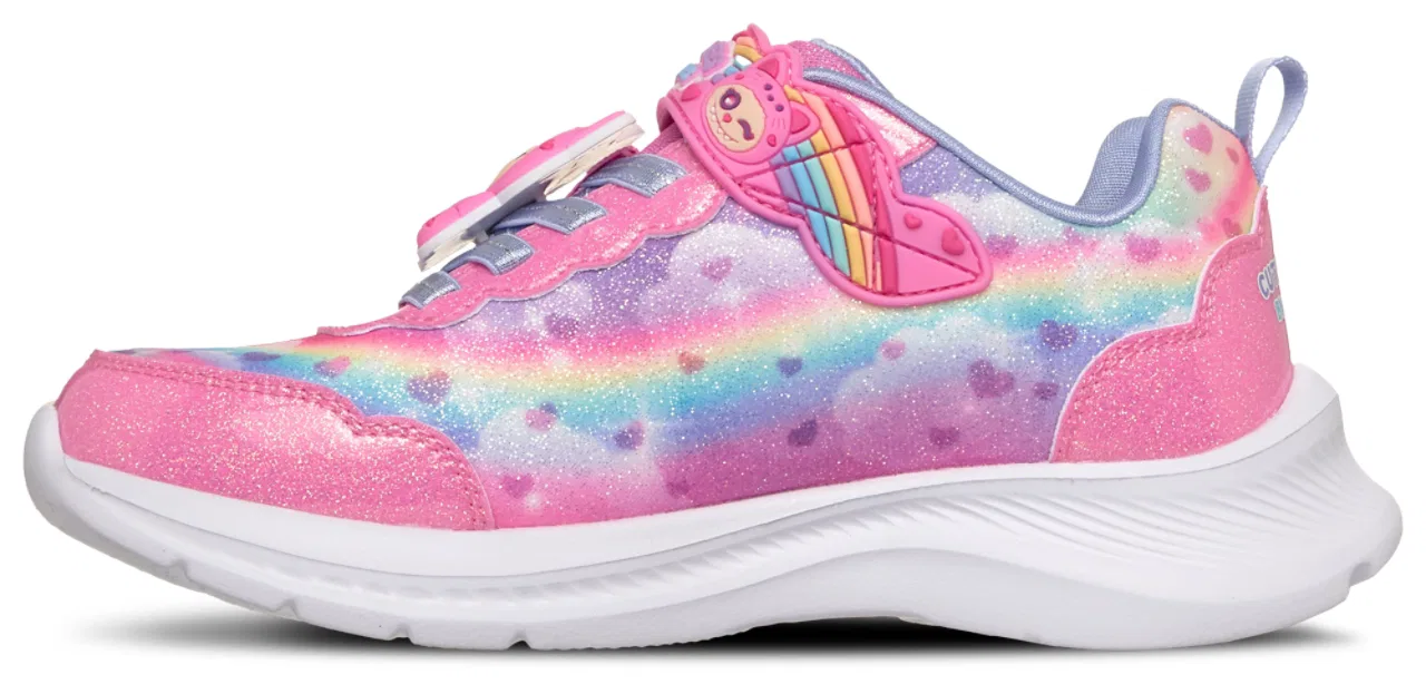 Кроссовки для девочек Jumpsters Skechers, цвет Pink/Multi — фото 2