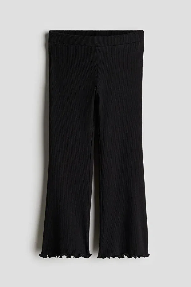 Детские леггинсы для девочек с принтом в горошек H&M, Black
