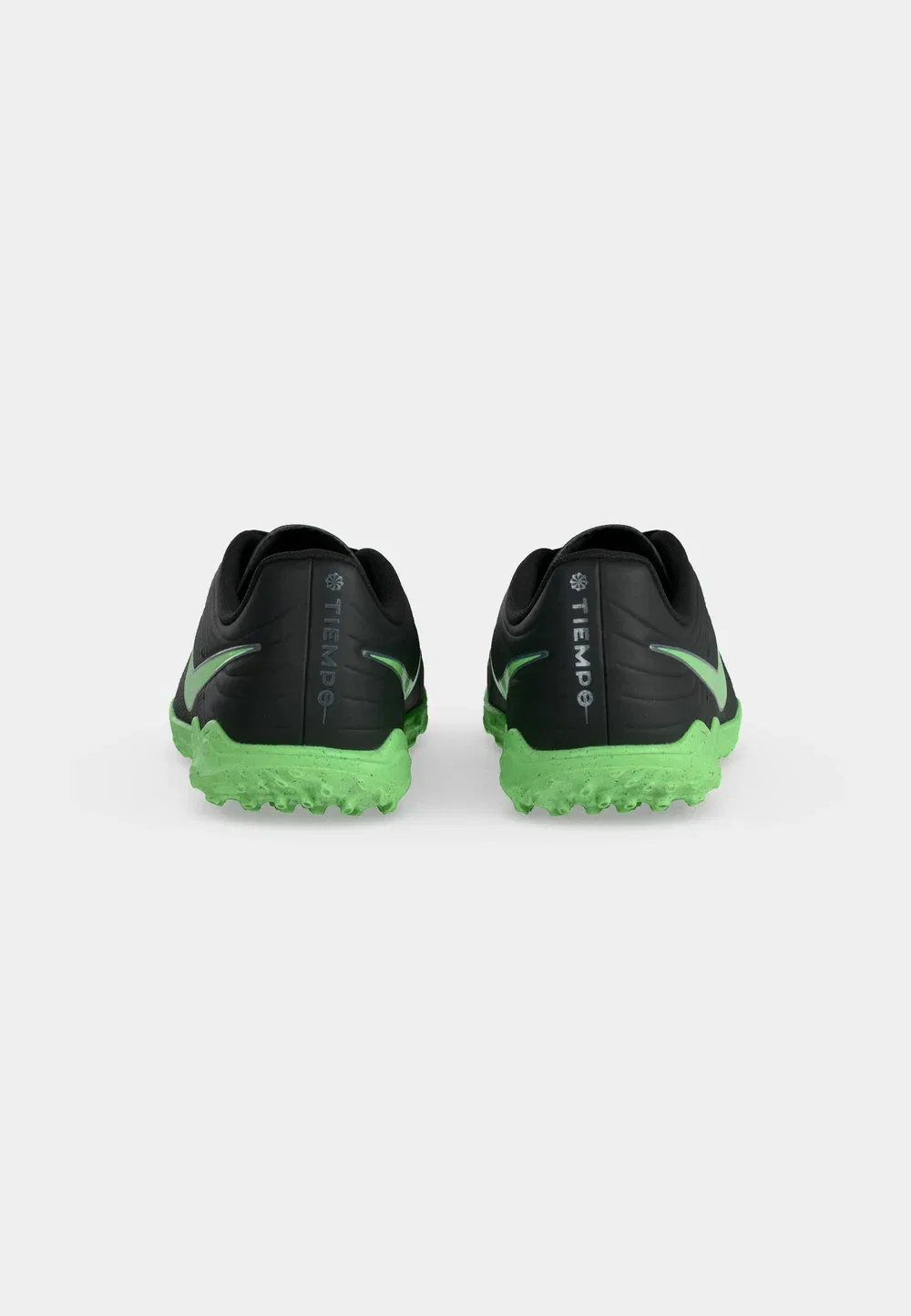 Футбольные бутсы Jr tiempo maestro club tf унисекс - для искусственной травы Nike Performance, Black/Illusion Green — фото 4