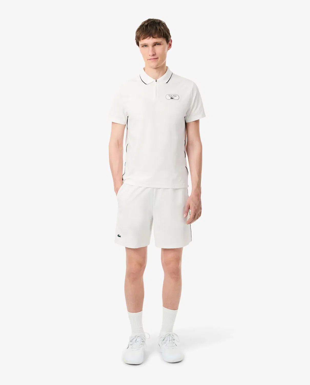 Мужские шорты с принтом Lacoste, Blanco