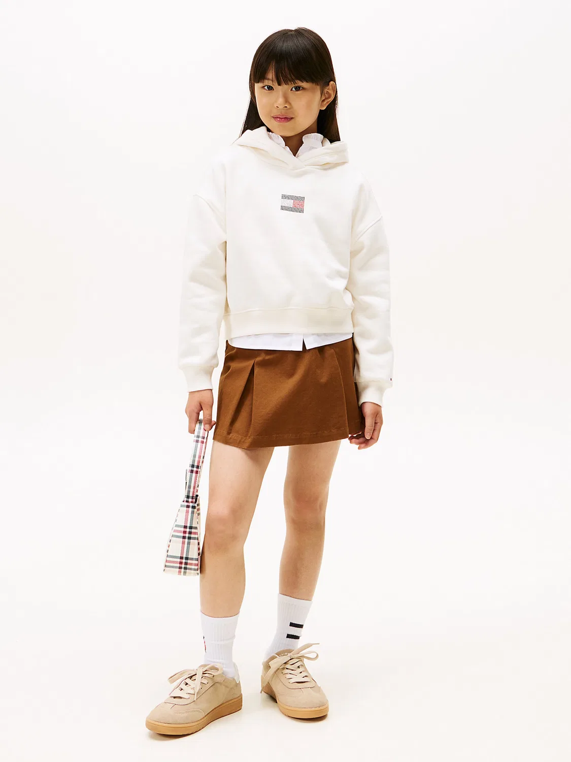 Толстовка Tommy Hilfiger белого цвета — фото 3