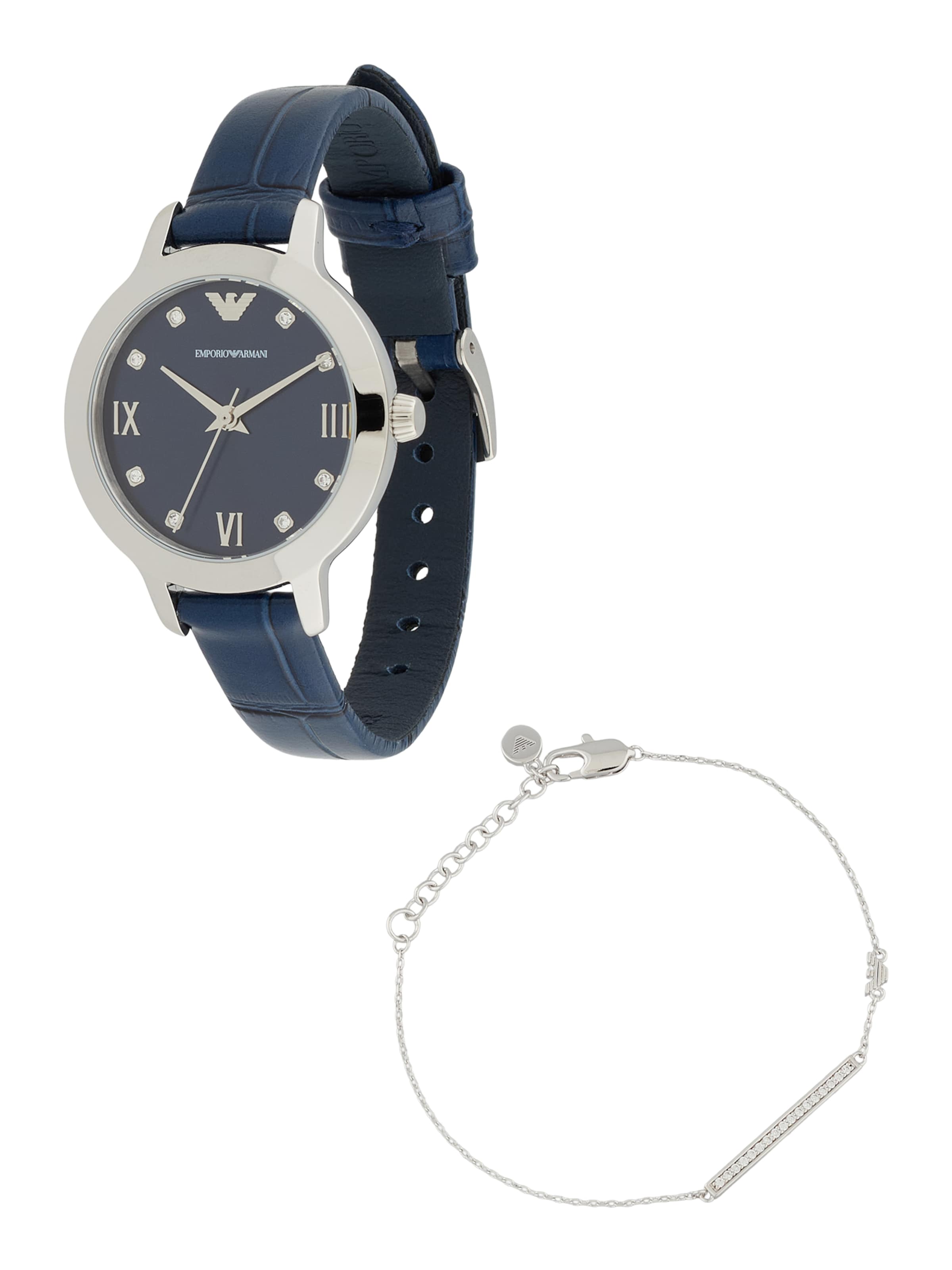 

Emporio Armani Серебряные аналоговые часы