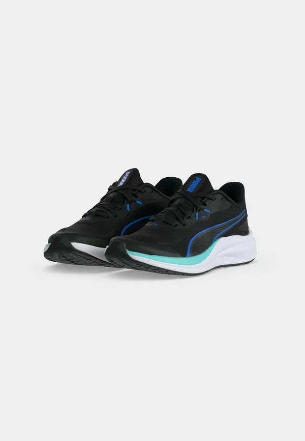 Кроссовки беговые Skyrocket Lite 2 Jr Puma, Black/Ultra Blue/White, белый/черный/синий — фото 3