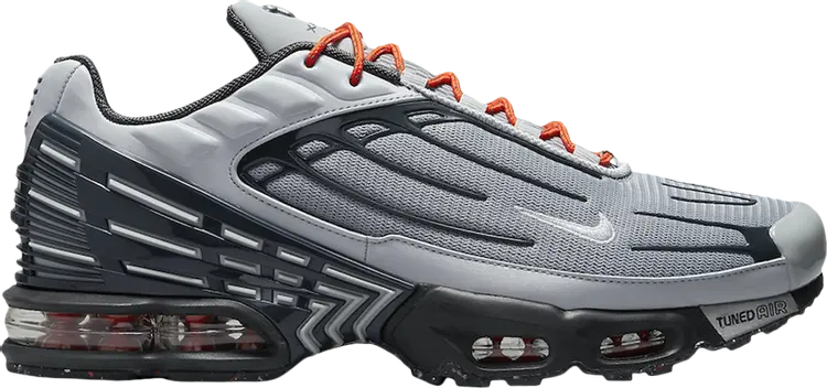 

Кроссовки Nike Air Max Plus 3 'Light Smoke Grey Metallic Silver', серый