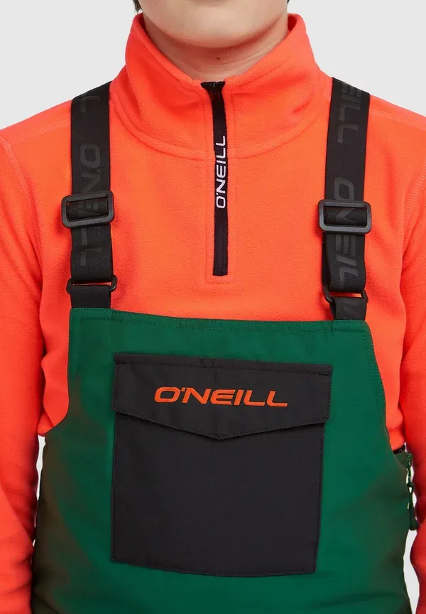Сноубордические брюки с регулируемым поясом Fwc'Cruz bib O'Neill, Emerald Envy Colour Block, изумрудный — фото 4