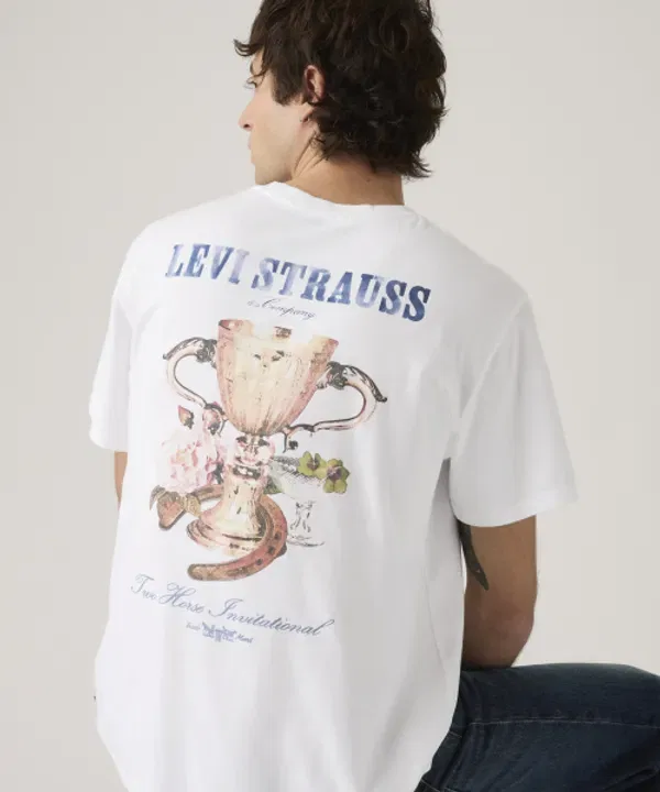 Футболка с графическим принтом, Relaxed Short Sleeve Graphic T-Shirt Levi'S — фото 2