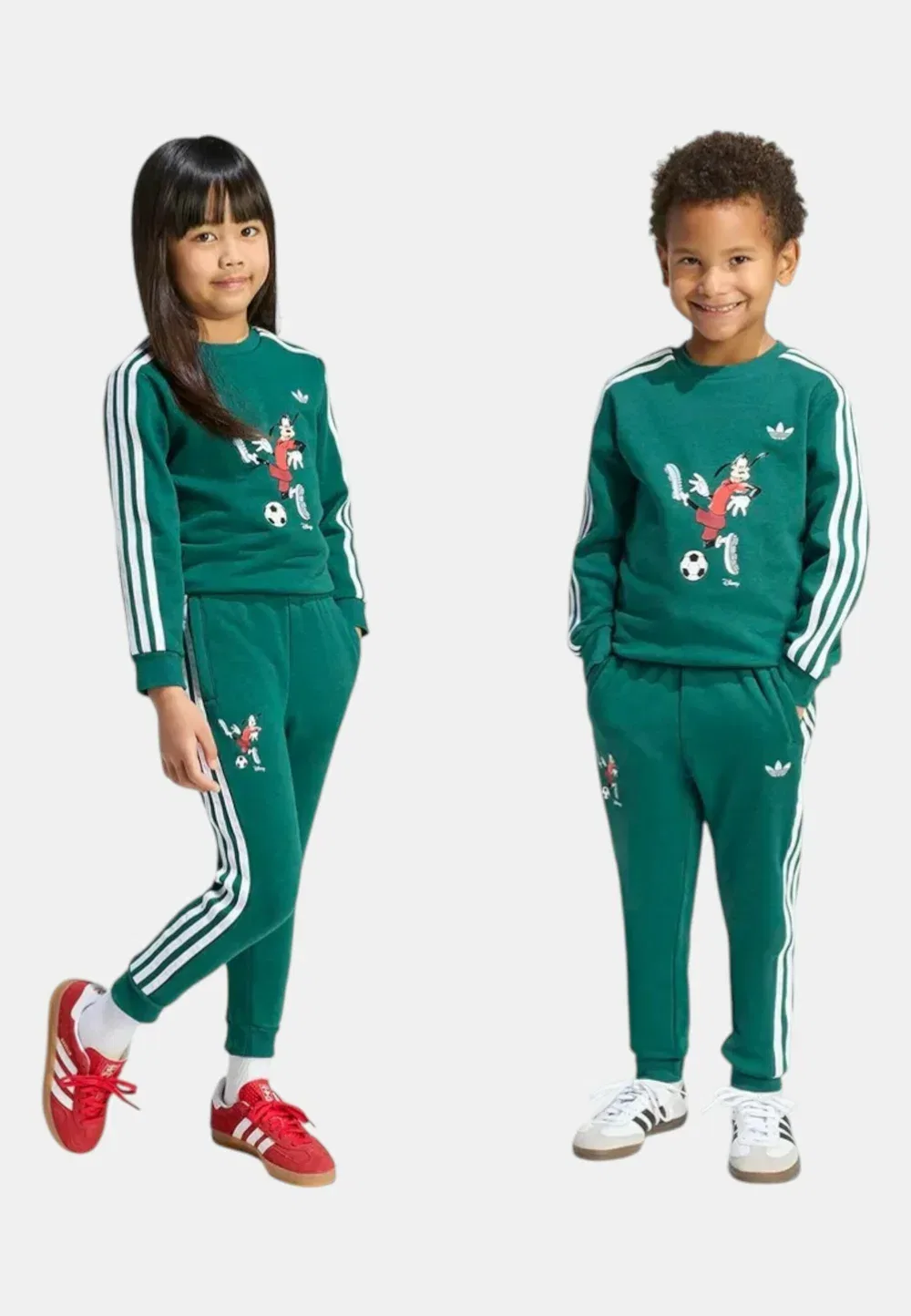 Комплект из спортивных штанов и брюк Adidas Originals, Green