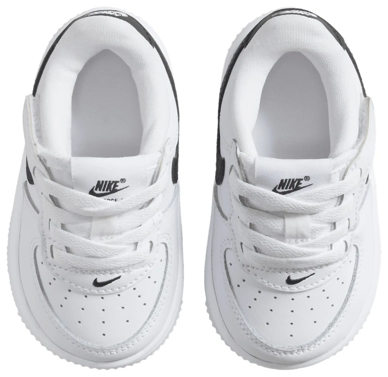 Кроссовки для малышей Air Force 1 LE Nike, белый/черный — фото 4