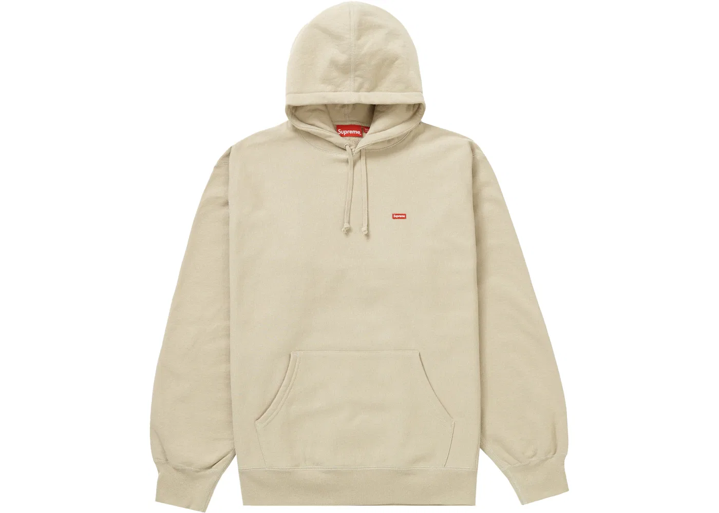 Мужской худи Supreme Small Box Hooded Sweatshirt (FW21), Taupe
