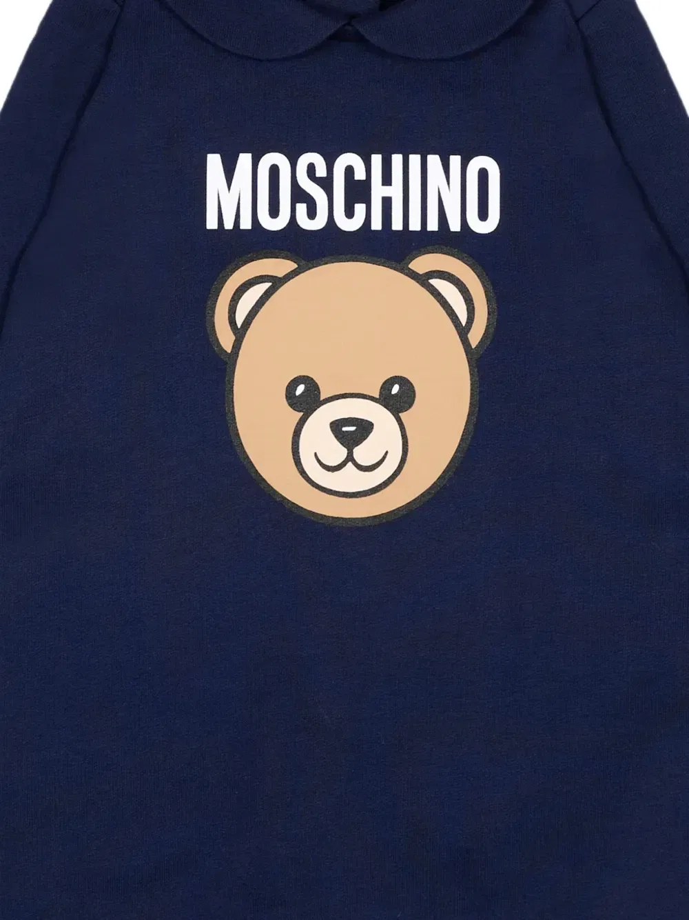 Комбинезон с медвежонком Тедди Moschino Kids, синий — фото 3