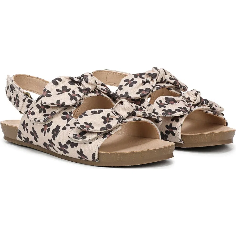 Детские сандалии-слингбэки Blowfish Malibu, Brown Floral Canvas