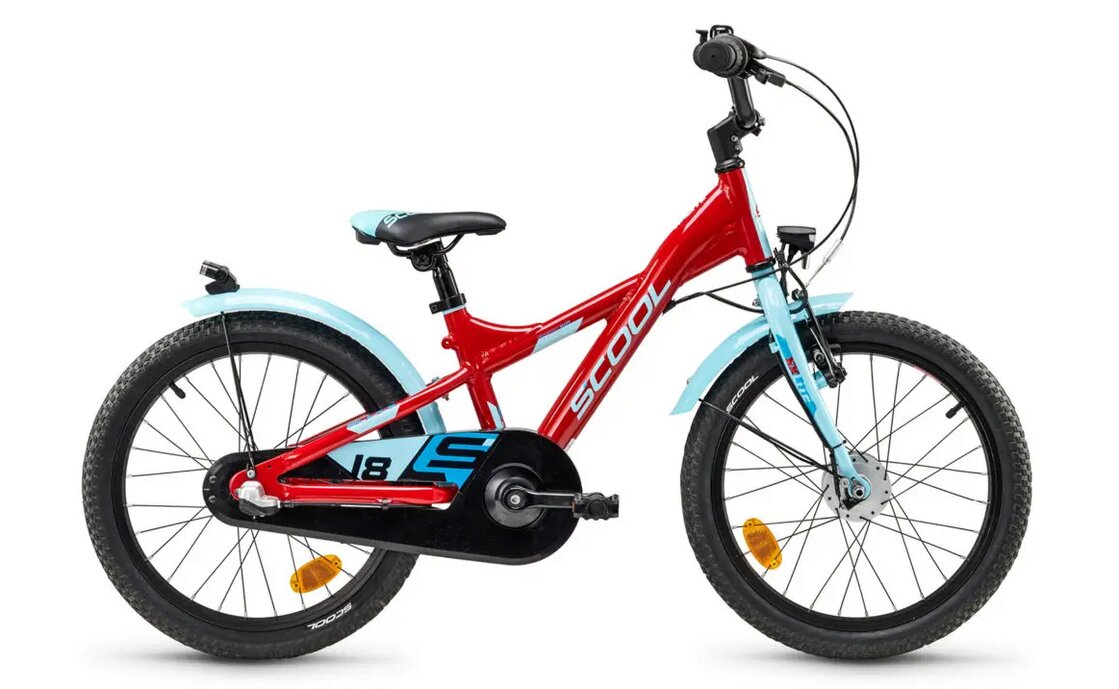 

Детский велосипед S'cool XXlite Street 18 3-Gang - 18 дюймов - Y-Form - 2025, цвет Rot|Red/Light Blue